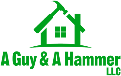 a guy and a hammer green